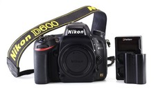 Nikon D600 DSLR Body Only EN-EL15 Battery & Generic USB Charger 49,362 Shots