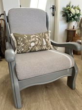 Grey Armchair Comfortable