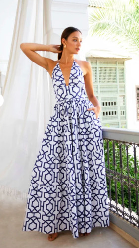 Alexandra miro celeste dress - alexandra,