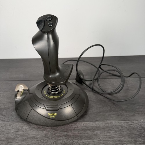 Saitek st110 joystick black - pc,