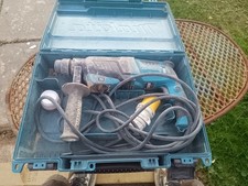 Makita Hammer Drill 110v SDS Hr2030 with Case Working But Spares Or Repair Read