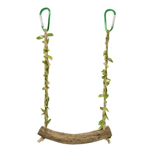 Pet bird parrot swing perch - parrot,