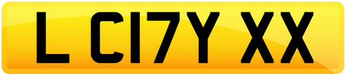 Personal private reg - personal, number