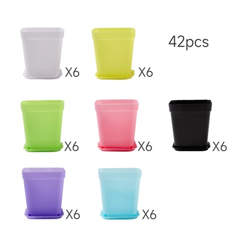 42pcs plant pots flower - plant,
