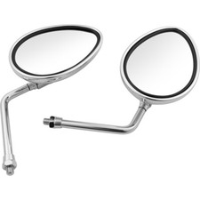 Universal 8mm 10mm Motorcycle Rearview Side Mirrors For Indian Honda Kawasaki