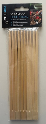 Chef aid pairs bamboo - pk, 10