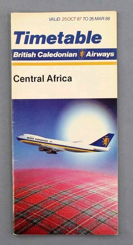 British caledonian airline - caledonian,