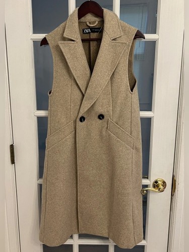 Zara women long beige - women’s,