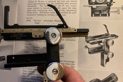 Vintage watson microscope - watson,