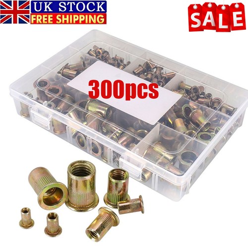 300pc m12 mixed rivnuts - 300pc,