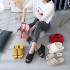 Wedge Sliders Sandals Mules Shoes Ladies Holiday Summer Beach Comfy Womens Sizes