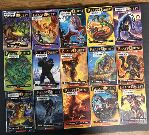 Beast quest series - (lot, 15)