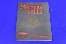 Old/Vintage Milner's Safes Catalogue, Feburary 1909