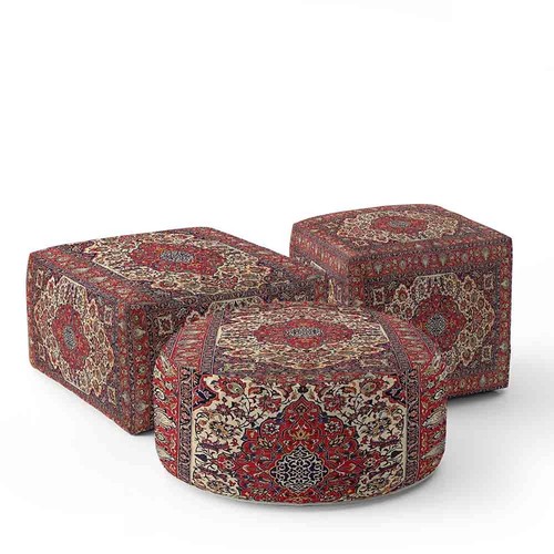 Persian rug pouffe classic - persian,