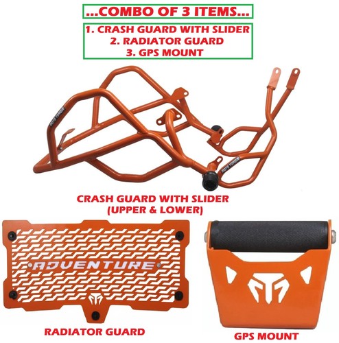 Combo items fit - 3, (orange)