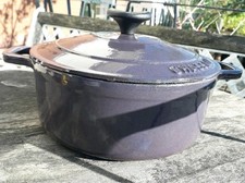 Chasseur Round Purple Enameled