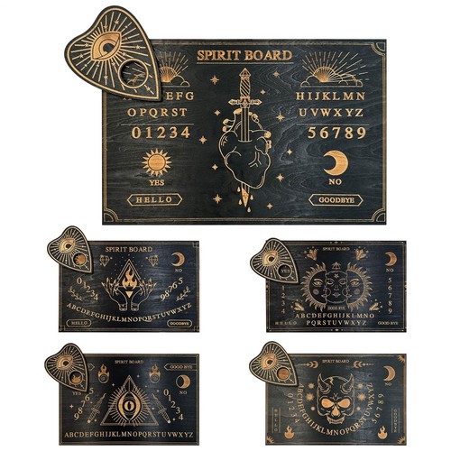 Wooden vintage ouija board - wooden,