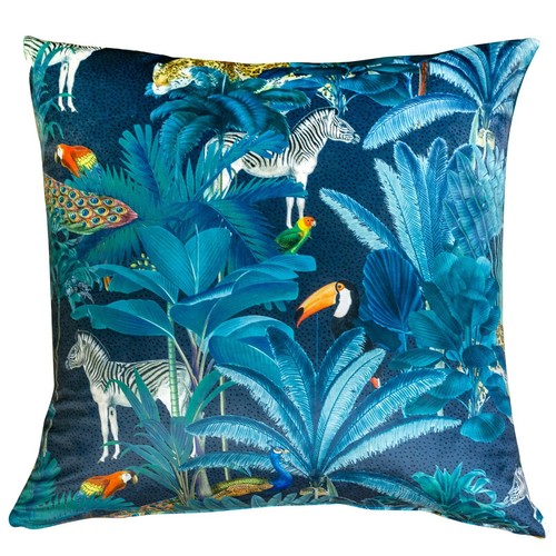 Palm forest velvet extra - forest,