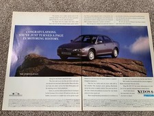 MAZDA XEDOS 6 - FRAMEABLE COLLECTIBLE ORIGINAL CLASSIC CAR ADVERT