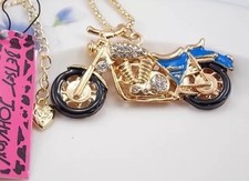 Betsey Johnson Necklace Blue