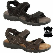 Mens Leather Summer Sandals