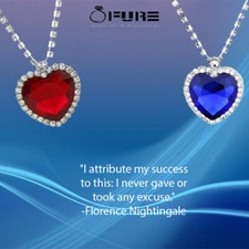 Sterling Silver Plated Blue