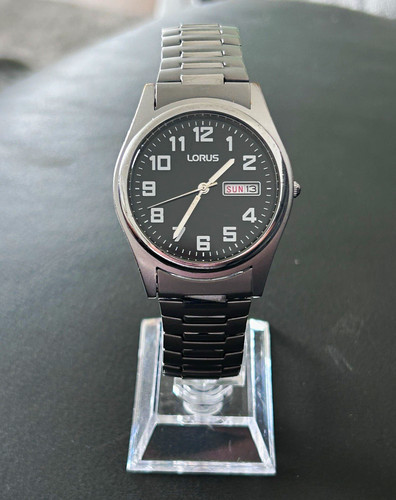 Lorus men quartz black - quartz,