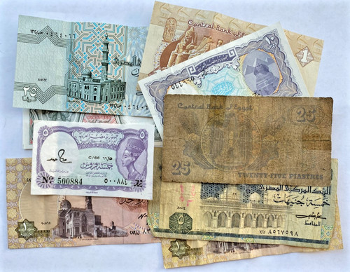 Lot old paper money - lot,