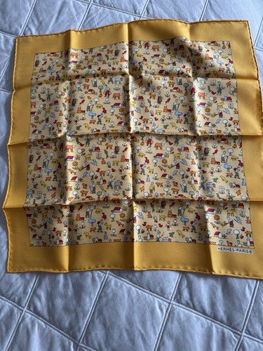 Hermes silk handkerchief - hermes,