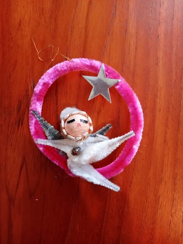 Vintage chenille pipecleaner - chenille,