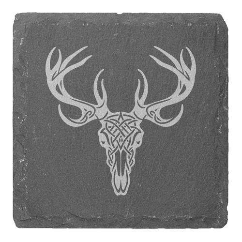 Celtic stag skull - stag, skull'