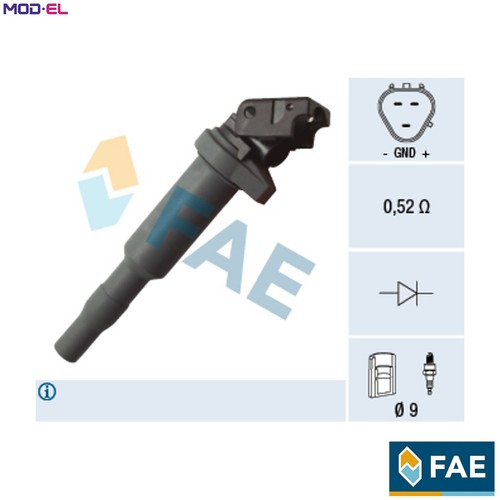 Ignition coil 80281 for - 80281, bmw