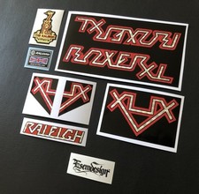 Raleigh Boxer XL decal set