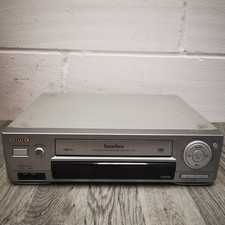 Aiwa VHS VCR Video Cassette Recorder Player - Silver - Unit Only (HV-GX935LE)