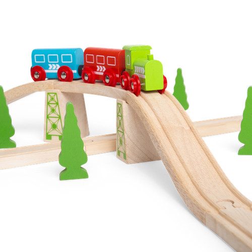 Bigjigs rail wooden - rail,