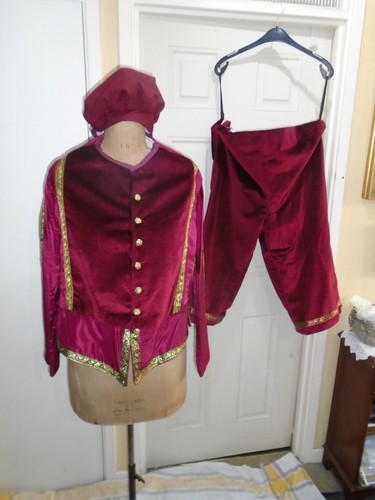 Men panto villager costume - men's,