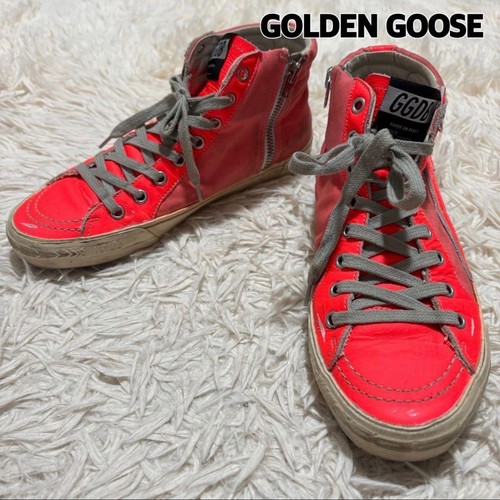 Golden goose slide - golden, high