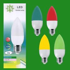 4x 3W LED Coloured ES E27