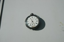 SILVER POCKET WATCH      (H.SAMUEL MANCHESTER KEY WIND  )