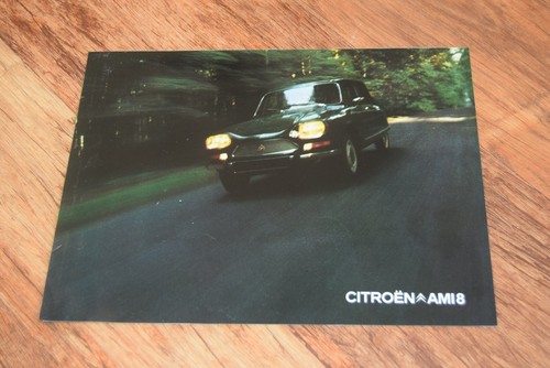 Citroen ami brochure - brochure, 1970s