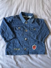 Mini Rodini Blue Denim Jacket