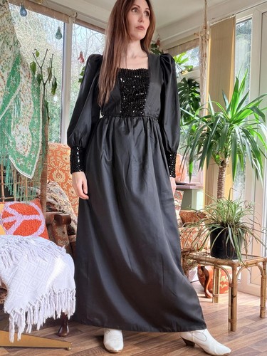 Vintage 1990s maxi - dress, with
