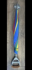 Vintage Featherwate Umbrella/ shooting Walking stick Multicolour Rainbow Seat