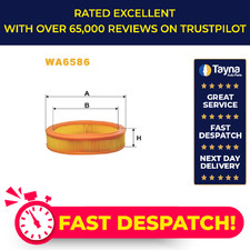 Air Filter fits FIAT DOBLO 1.2