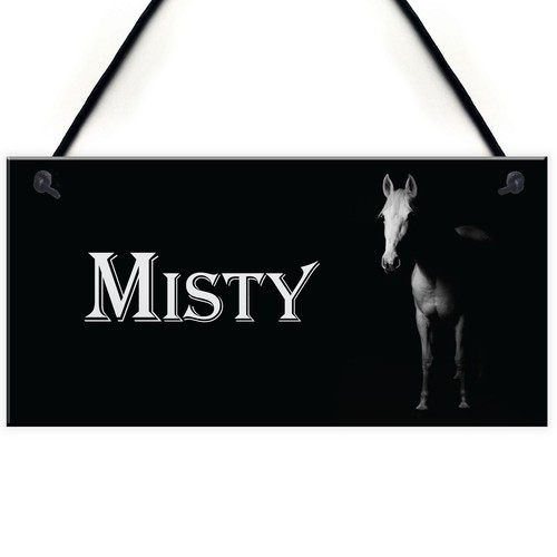 Personalised white horse pony - white,
