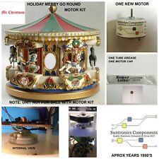  Mr Christmas 1990's Holiday Carousel Merry go Round  REPLACEMENT MOTOR KIT