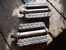 Union Black Pedals For Raleigh Chopper or Roadster Vintage Bicycle