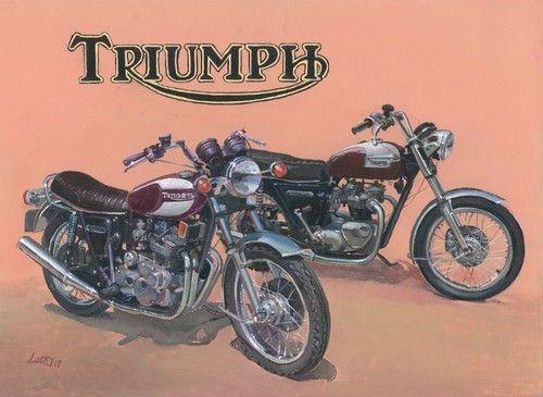 Triumph trident bonneville - trident,