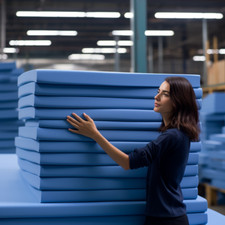 FOAM BLUE UPHOLSTERY, foam