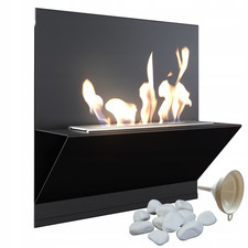 Kratki Wall mounted fireplace